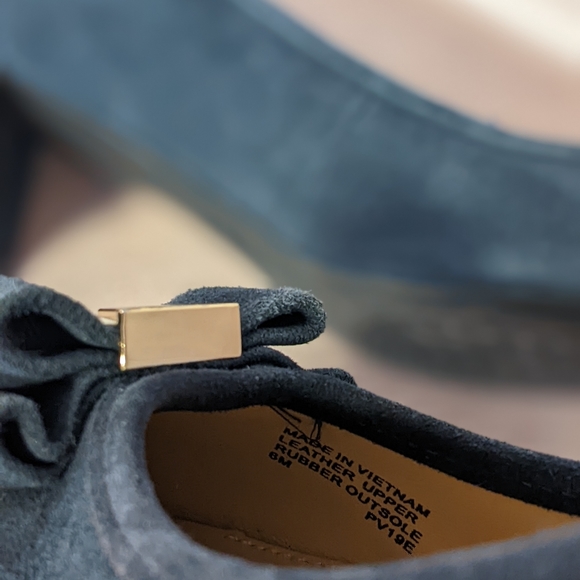 Michael Kors Block Heel Velvet Velour Pump Mary Jane - Picture 8 of 11